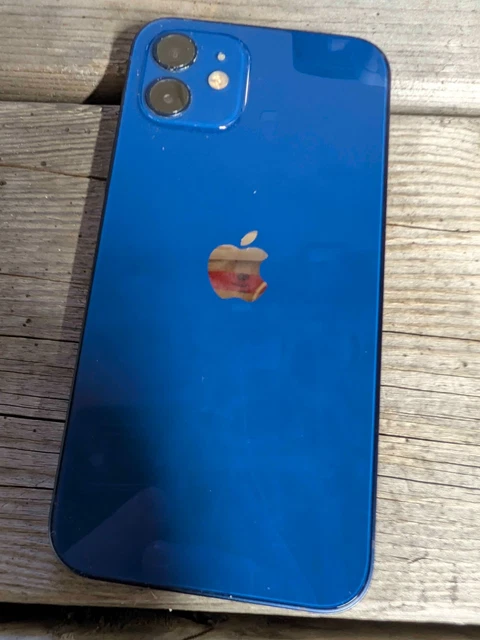 APPLE IPHONE 12 - 64gb - Blue Physical Sim - 77% batt (Unlocked
