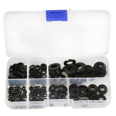 50pcs 10 mm Inner Dia Grade 8 Acier Carbone Split Serrure Ressort Rondelle Joint Noir 