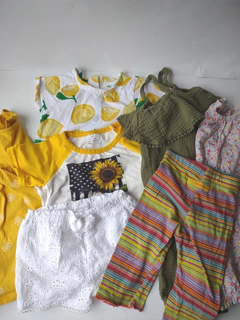 baby girl clothes 12-18 months mixed lot Carter's, Old Navy, Gap, dip, and more