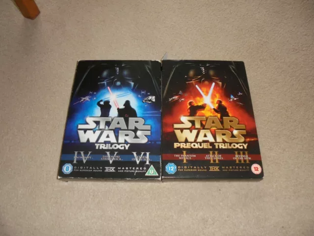Star Wars : Episodes I,II,III, IV, V and VI DVD (2013) Mark Hamill, Lucas (DIR)