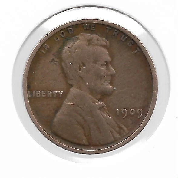 Rare Very Old Antique 1909 US Lincoln Wheat Penny Collection Cent Coin 1ST YEAR!