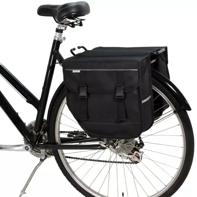 BikyBag Model M - Bicycle Double Panniers - Bike Bicycle Cycle Bag for Rear Rack
