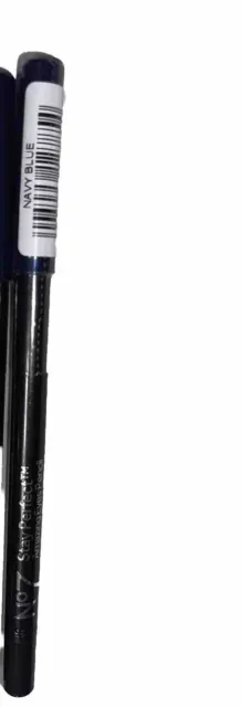 No7 Waterproof Eyeliner Navy Blue Stay Perfect Pencil HypoAllergenic NEW 2