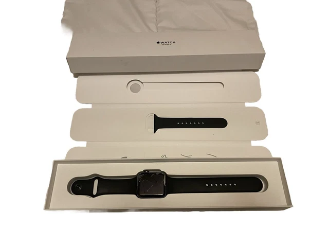 APPLE WATCH S3 42 SG AL BLK SP GPS YPT Dans la boite d origine LIRE EUR 26 12 PicClick FR