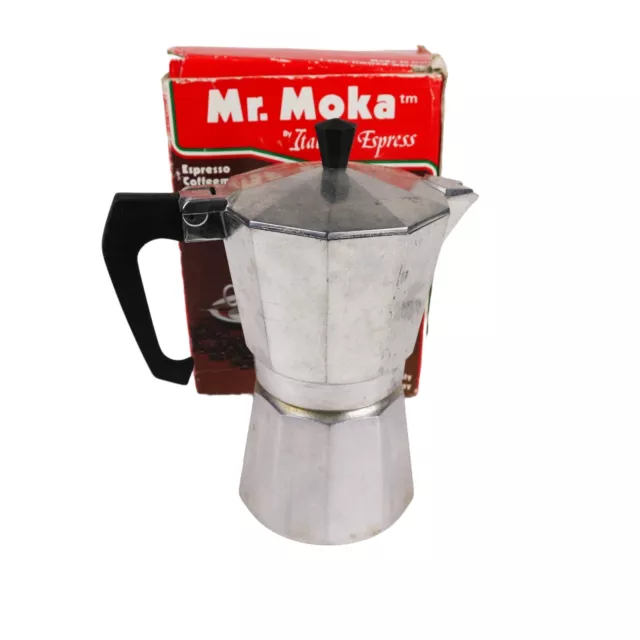 Mr Moka from Italian Express Stovetop Expresso Coffee Maker - 6 CUPS - ITALY