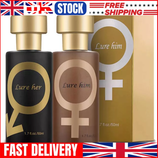 Attract Spray 50ML Lure Her Perfume for Him/Her UK Genuine Intimate Partner