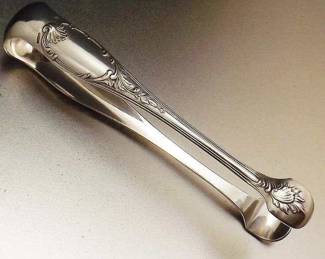 Pince à Sucre Métal Argenté Mod Rocaille Orfèvre Christofle