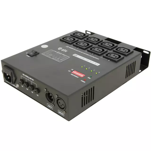 QTX RP4 4 Channel DMX Relay pack