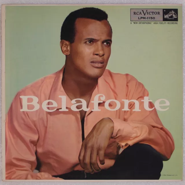 HARRY BELAFONTE: &amp;&amp;BELAFONTE&amp;&amp; &amp;#39;56 RCA VICTOR LPM-1150 Mono Calypso LP ...