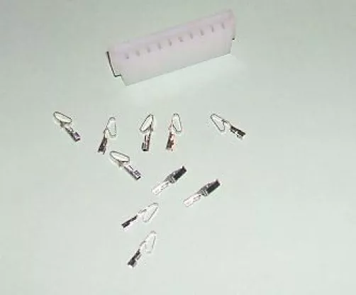 1 connecteur Molex 9 pins edge +cosses 0,156"  flipper