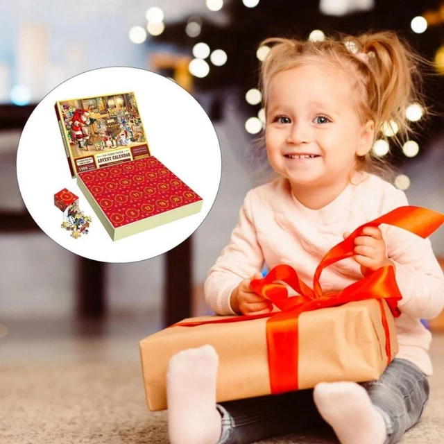2024 ADVENT CALENDAR 1008pcs Home Decorations New Countdown Jigsaw