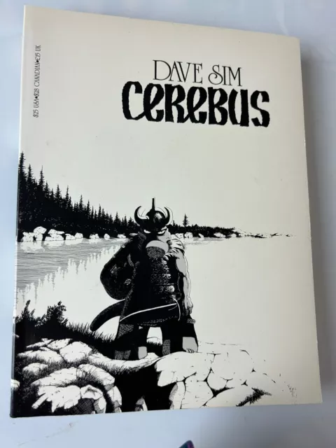 Cerebus Dave Sim Paperback Signed Book