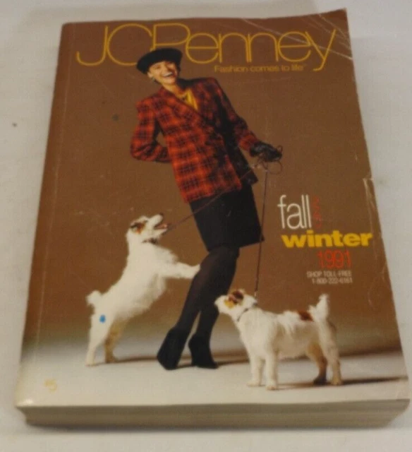 VINTAGE 1991 JCPENNEY Fall Winter Catalog 90s Fashion Decor Electronics
