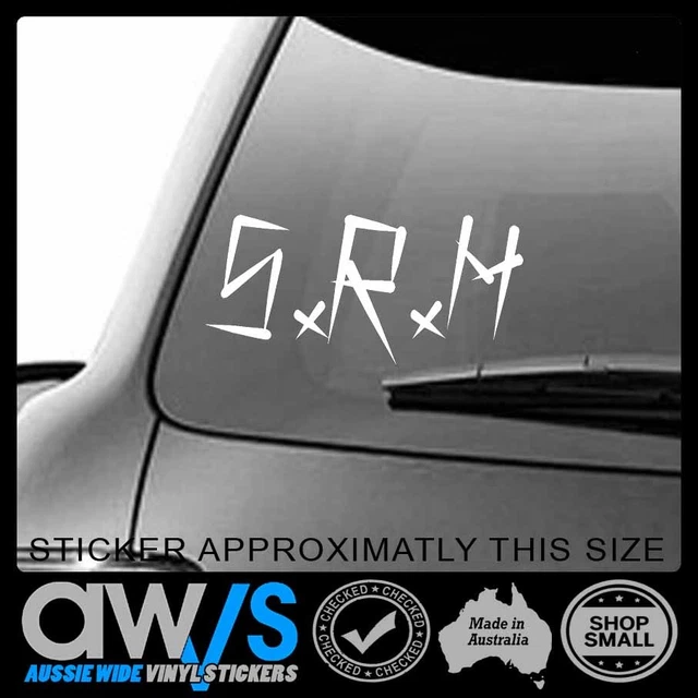 SRH SPADE STICKER Logo Knuckles / For Car Laptop Metal Mulisha Girls Mx  $7.00 - PicClick AU