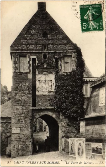 CPA SAINT-VALERY-sur-SOMME La Porte de Nevers (1291925)