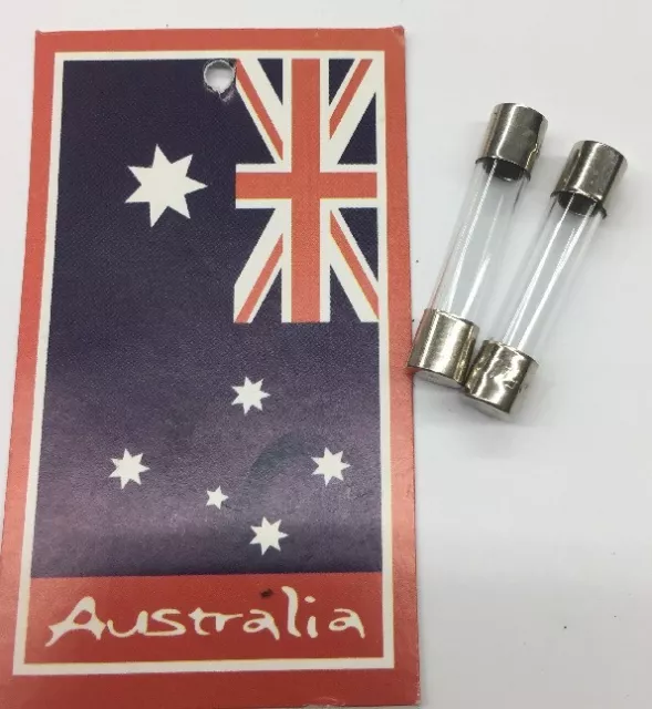 2x Glass Fuse Size 6x30mm F2AL250V Oz Stock Free Shipping