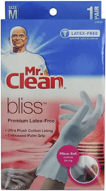 Premium Latex-Free Gloves Bliss Medium Size (Pack of 2 Pairs)