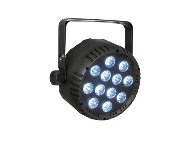 Showtec Club PAR 12/6 Rgbwauv, 12x10Watt LED Flat-Scheinwerfer