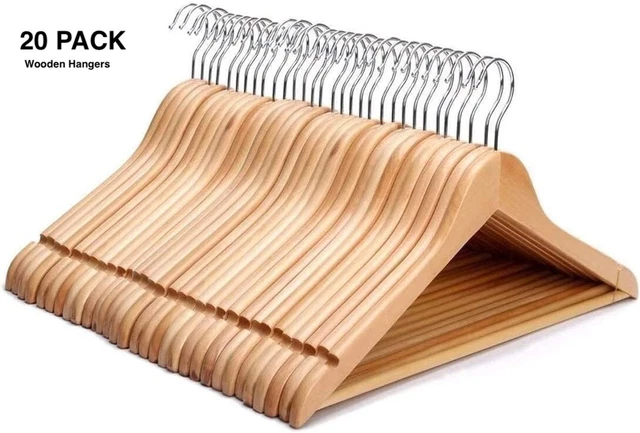 Oakestry Walnut Wood Valet Stand - Freestanding Suit Rack With Hanger, Trouser Bar & Tray For Bedroom Or Office