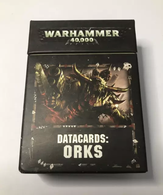 Warhammer 40k/40,000 Datacards: Orks - 8th Edition