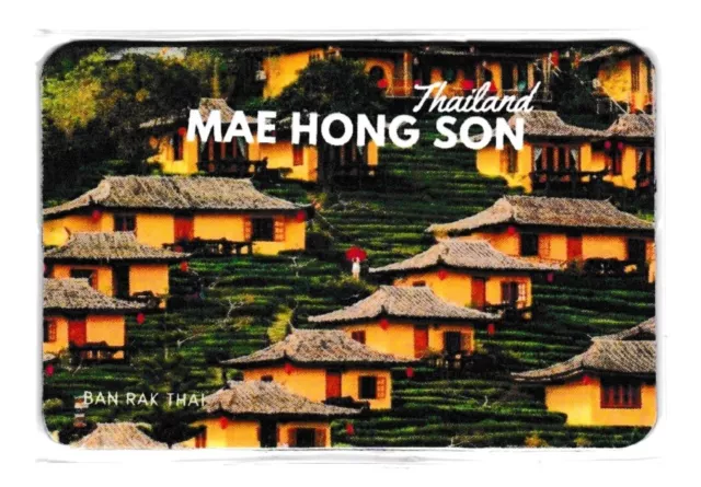 Magnet Kühlschrankmagnet Mae Hong Sein Thailand Zug für Frigo Auto Oder Autre