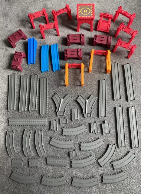 Trackmaster Super Station  Job Lot Spare Train Track 52 Pieces Thomas & Friends