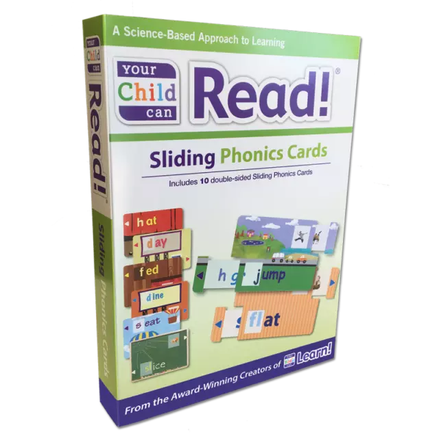 Your Child Can Read ! Sliding Phonics Cards