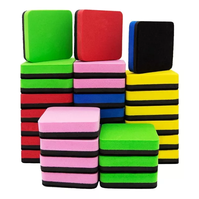 30 Pack Whiteboard Eraser Washable and Reusable Magnetic Whiteboard Eraser6990