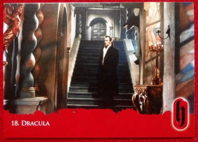HAMMER HORROR - Serie zwei - Karte #18 - Dracula - Strictly Ink 2010