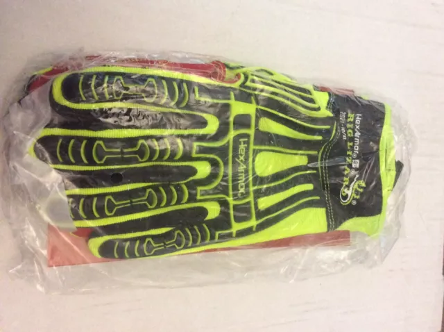 Rig Lizard Impact & Cut Resistant Glove Hex Armor 2021- 10 XL New In Bag.