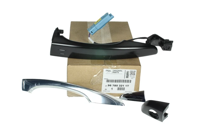 Poignée De Porte Gauche Avant D'origine Citroën - Référence 981608261T - Neuf, Garantie 12 Mois, Compatible PSA