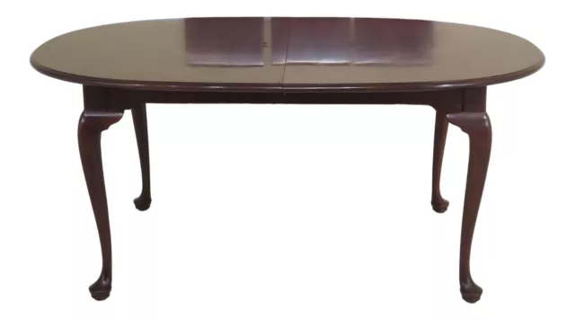 L31304EC: STICKLEY Oval Solid Cherry Dining Room Table