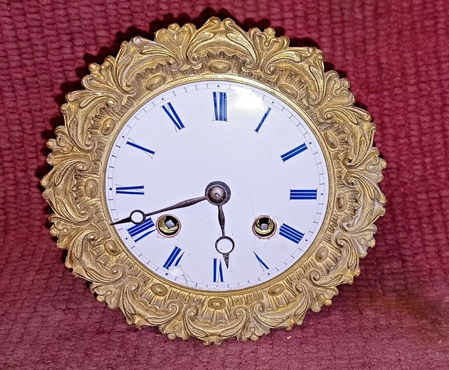Mouvement à Quartz Pour Horloge Murale DIY - Mécanisme Avec Aiguilles Et Accessoires (noir Et Rouge)