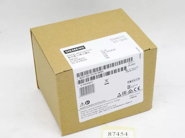 2023 Newest 1 PCS Siemens S7-1200 6ES7223-1PL32-0XB0/6ES7 223-1PL32-0XB0 Sealed