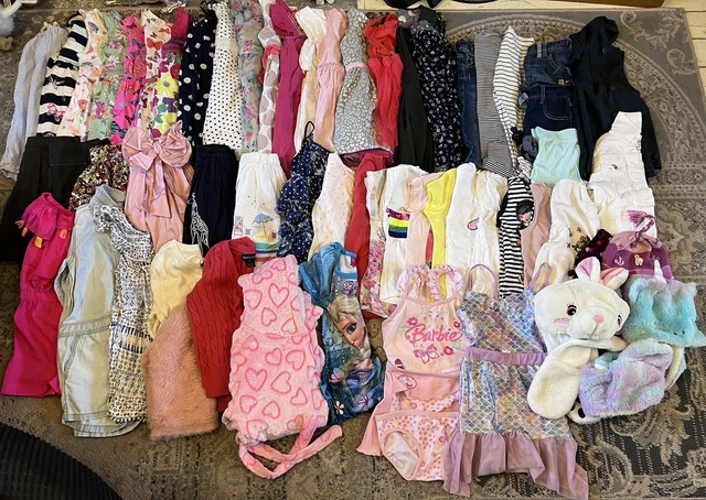 Bundle Of Girls Clothes Age 5-6 Years GEORGE NEXT M&S Large Lot VGC