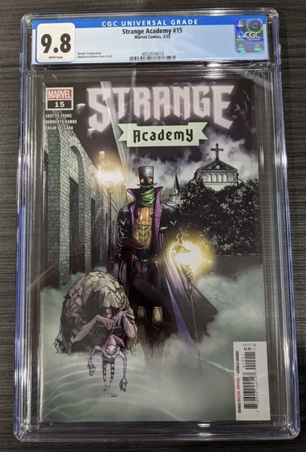 Strange Academy #15 CGC 9.8 First Gaslamp Cover Appearance  Marvel 2022 KEY!