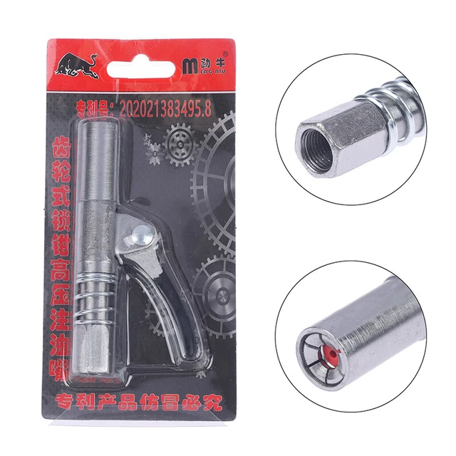GREASE COUPLER HEAVYDUTY Quick Release Grease Gun Coupler NPTI/8