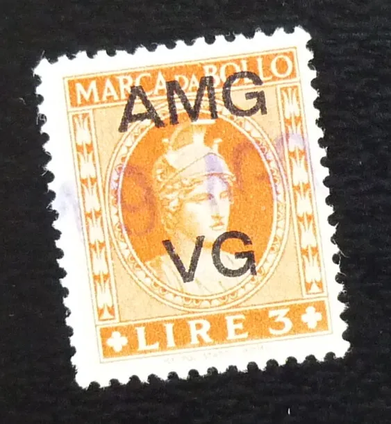 Trieste - Italy - AMG - VG Ovp. Revenue Stamp - Slovenia Yugoslavia US 16