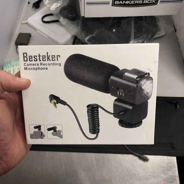 On-Camera Microphone, Besteker M520 Recording Interview Super-Cardioid