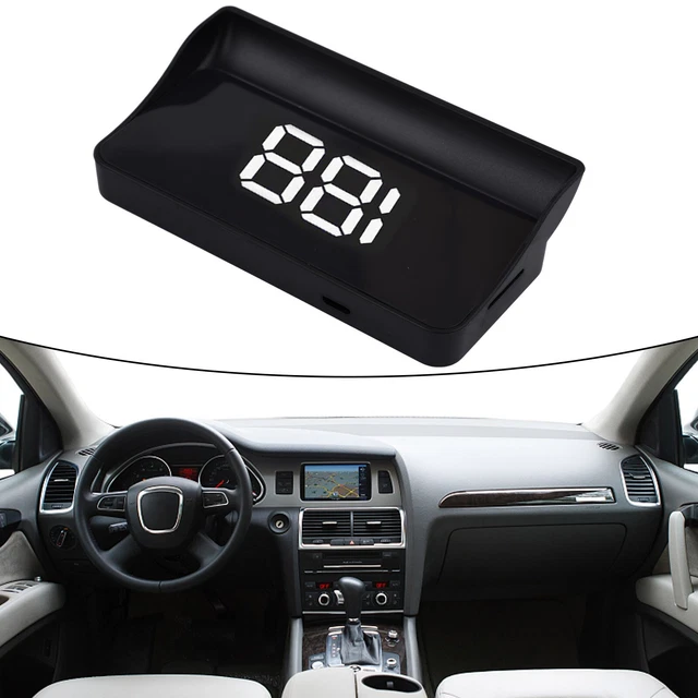 Afficheur Tête Haute GPS Digital Pour Voiture Et Camion – Écran Clair, Facile à Installer, Idéal Pour La Conduite !