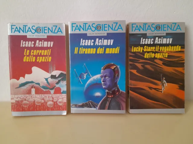Asimov Lotto 3  Romanzi Fantascienza Oscar Mondadori 1986 / 88