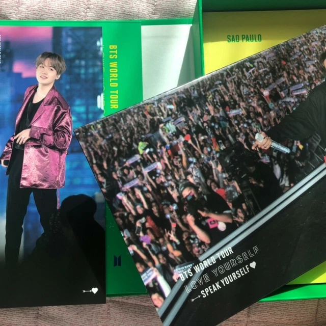 BTS WORLD TOUR Love Yourself Sao Paulo DVD Auténtico Artículo de