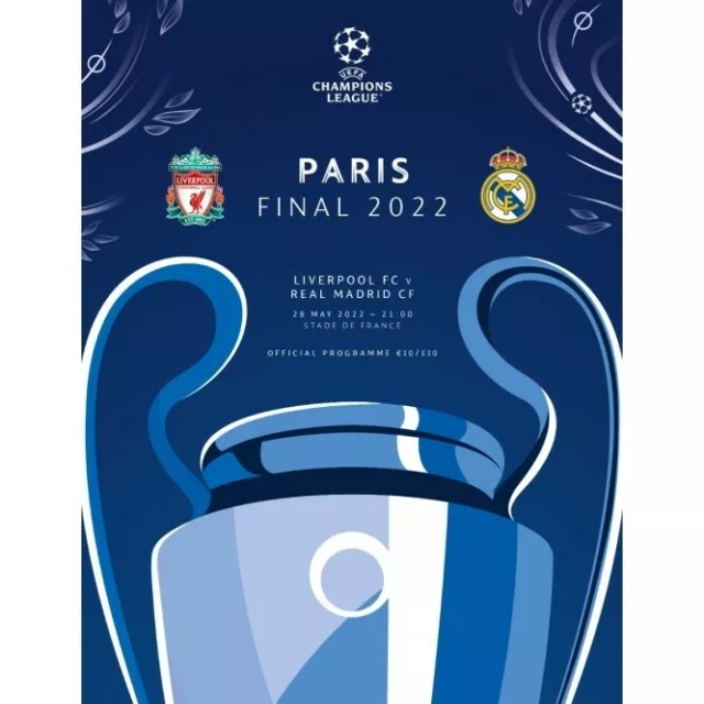 Bufanda final Champión 2022|Final Champión Real Madrid- Liverpool |bufanda  final en Paris 28-5-2022
