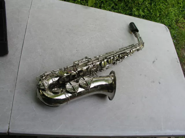 Vintage Saxophon Saxofon Altsaxophon sächs. Musikinstr. Fabrik Klingenthal