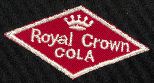 RC Cola Royal Crown Embroidered Soda Patch c1950's-1960's - VGC