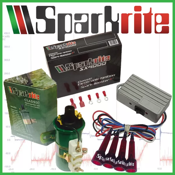 Sparkrite SX4000 Electronic Ignition Conversion Kit & performance Ignition Coil