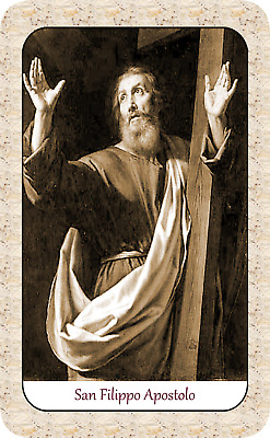 SANTINO HOLY CARD SAN FILIPPO APOSTOLO n 1 