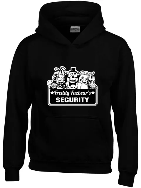 Five Nights at Freddy's Fazbear's Security Inspired Boys Girls Kids Funny Hoodie