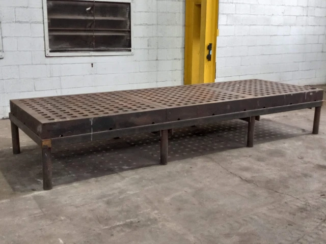 Acorn Welding Table 48"W x 144"L x 24"H - Used - AM22262