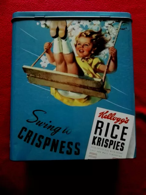 Blechdose-Nostalgic Art Dose Kelloggs-RICE-SWING TO Nostalgiedose - Vorratsdose